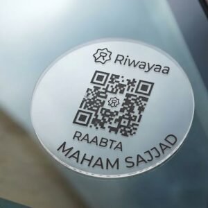 Car Windshield QR Sticker