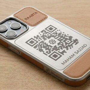 Mobile Back cover QR Scan Code